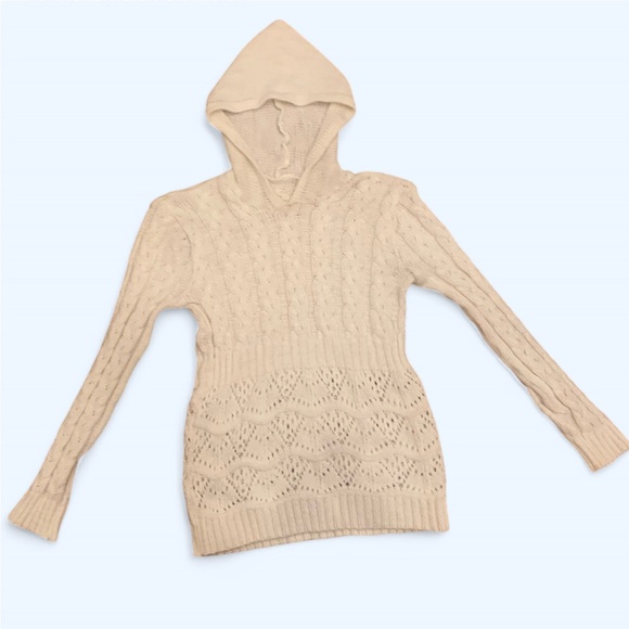 Unbranded Cable Knit Hoodie - Picture 1 of 2